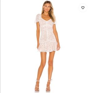 NWT white lace dress